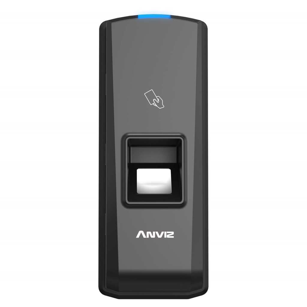 Anviz Lector Esclavo de Huella y Tarjeta / Serie T5 / Diseño compacto para integración / RS485, Salida Wiegand, Protección IP54