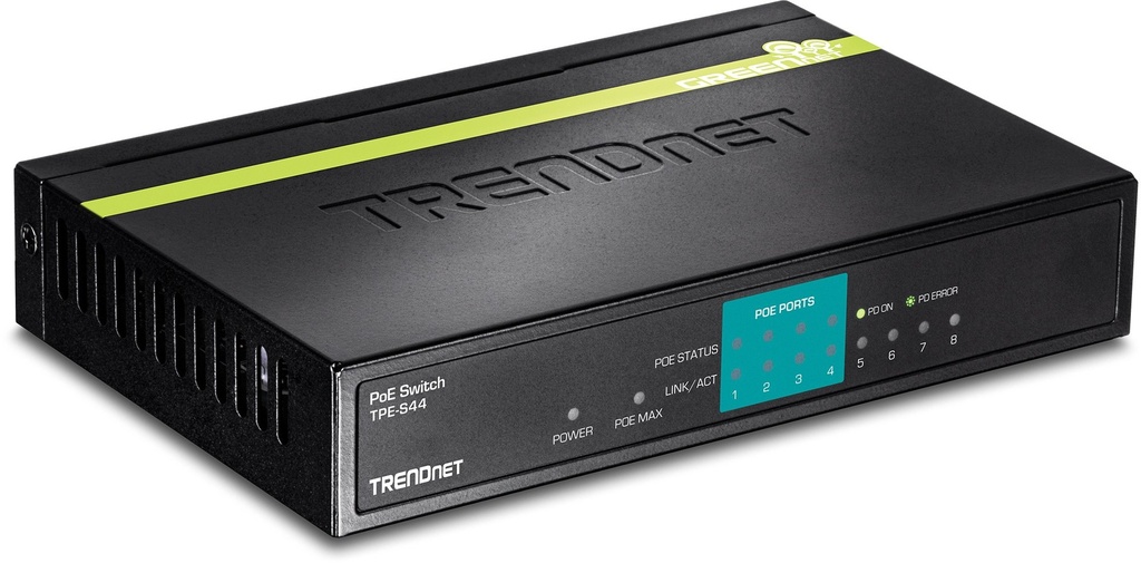 Trendnet 8-Port 4 PoE/4 Non-PoE Switch