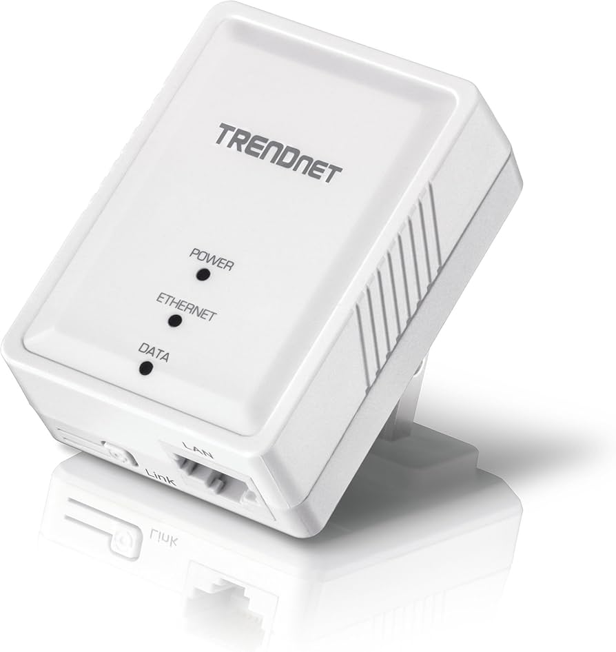 Trendent Adaptador Powerline AV compacto de 500 Mbps