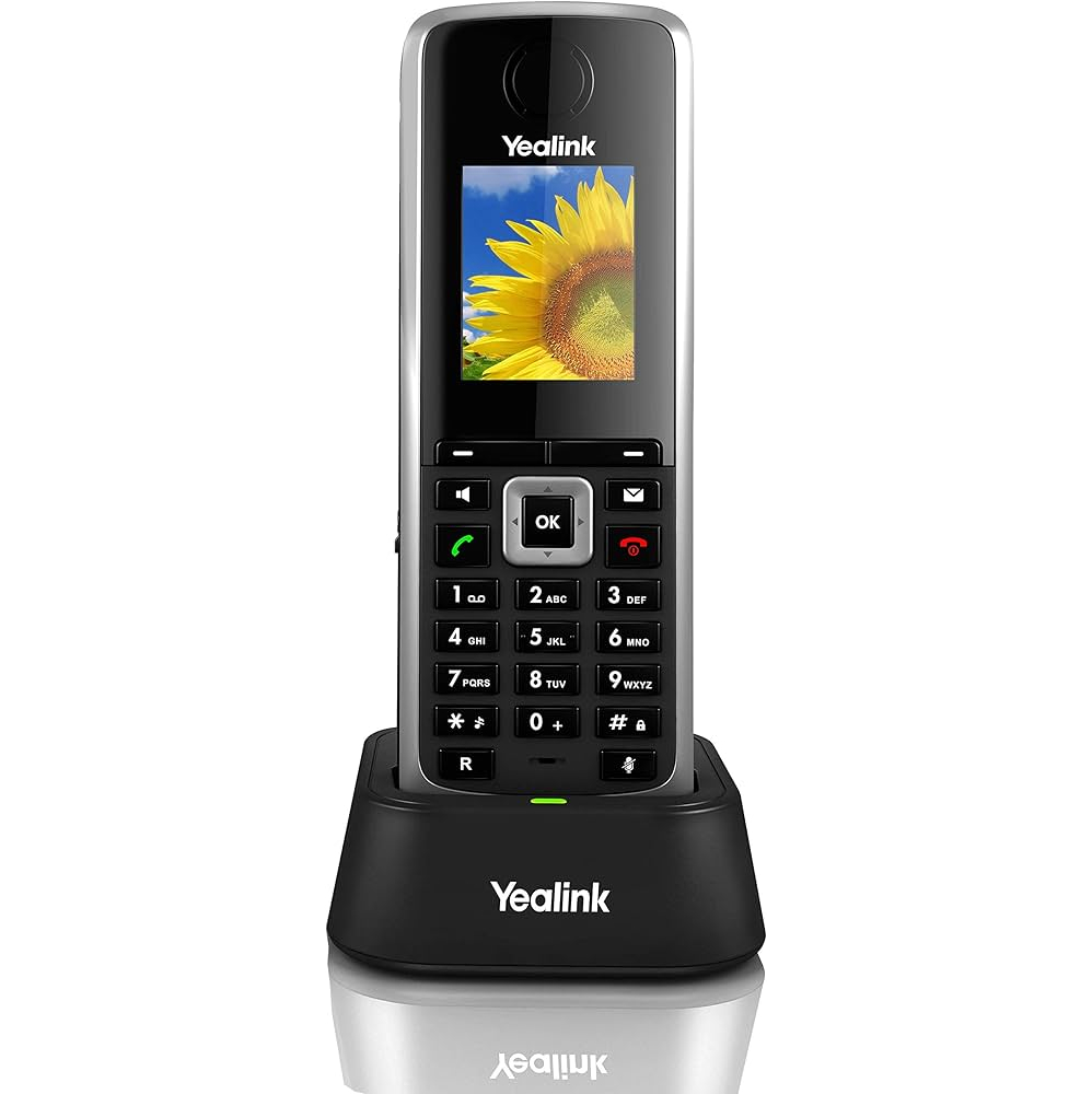 Yealink Tel. Inalámbrico/3 Vías Conf./Localizador/Intercomunicador