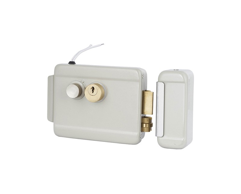 Baykus Cerradura Eléctrica para Puerta de Metal - Gris