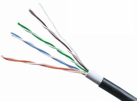 Cable de Red Exterior FTP Cat.6 - 23AWG, Negro