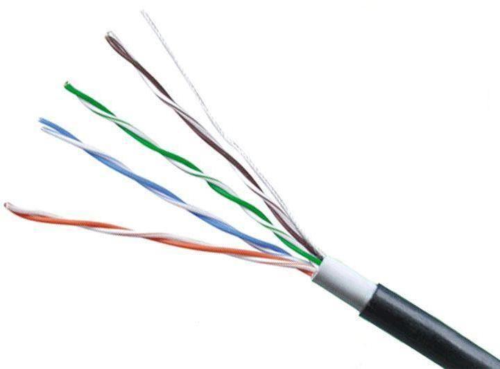 Rollo Cable UTP Exterior Cat.6, 23AWG, Conductor .51mm, 305MT, color Negro