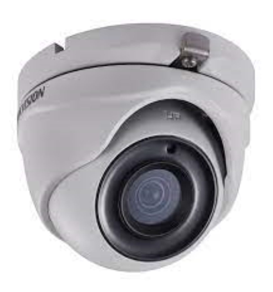 HD Camara 3.0 Domo Hikvision 3Mpx., Lente Fijo EXIR, IP66, 30Mt. IR, uso externo