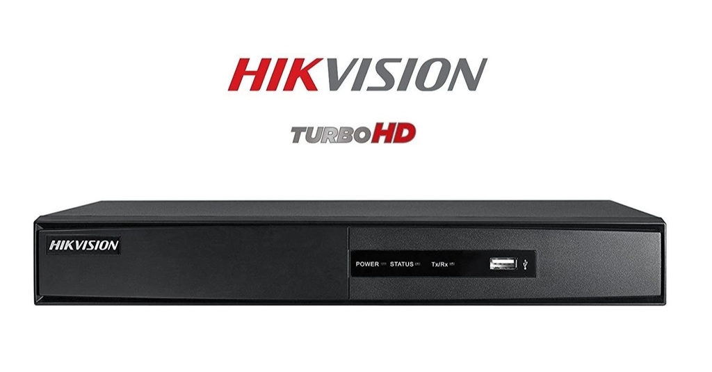 DVR Hikvision 4 Canales 8MPX 1HDD/6TB, Salida 4K, H.265+