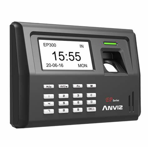 ANVIZ CONTROL DE ASISTENCIA CON CAPACIDAD DE 5K. HUELLAS, 50K. REGISTROS, ACCESOS POR CÓDIGOS, BATERÍA DE BACKUP.