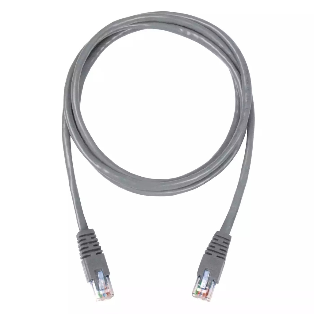 Patch Cord UTP Cat 5e 10Pies Gris VICHNET