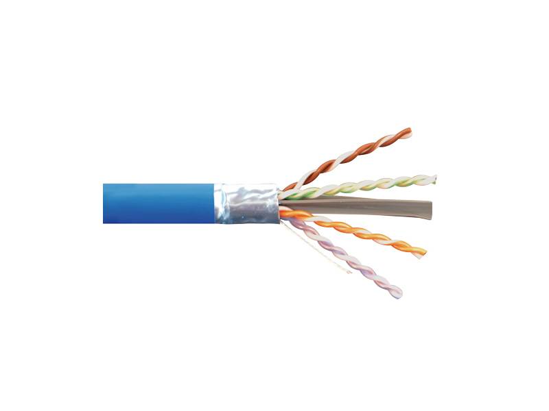 VICHNET CAT.6A FTP Patch Cord 2M Blue 0.16mm