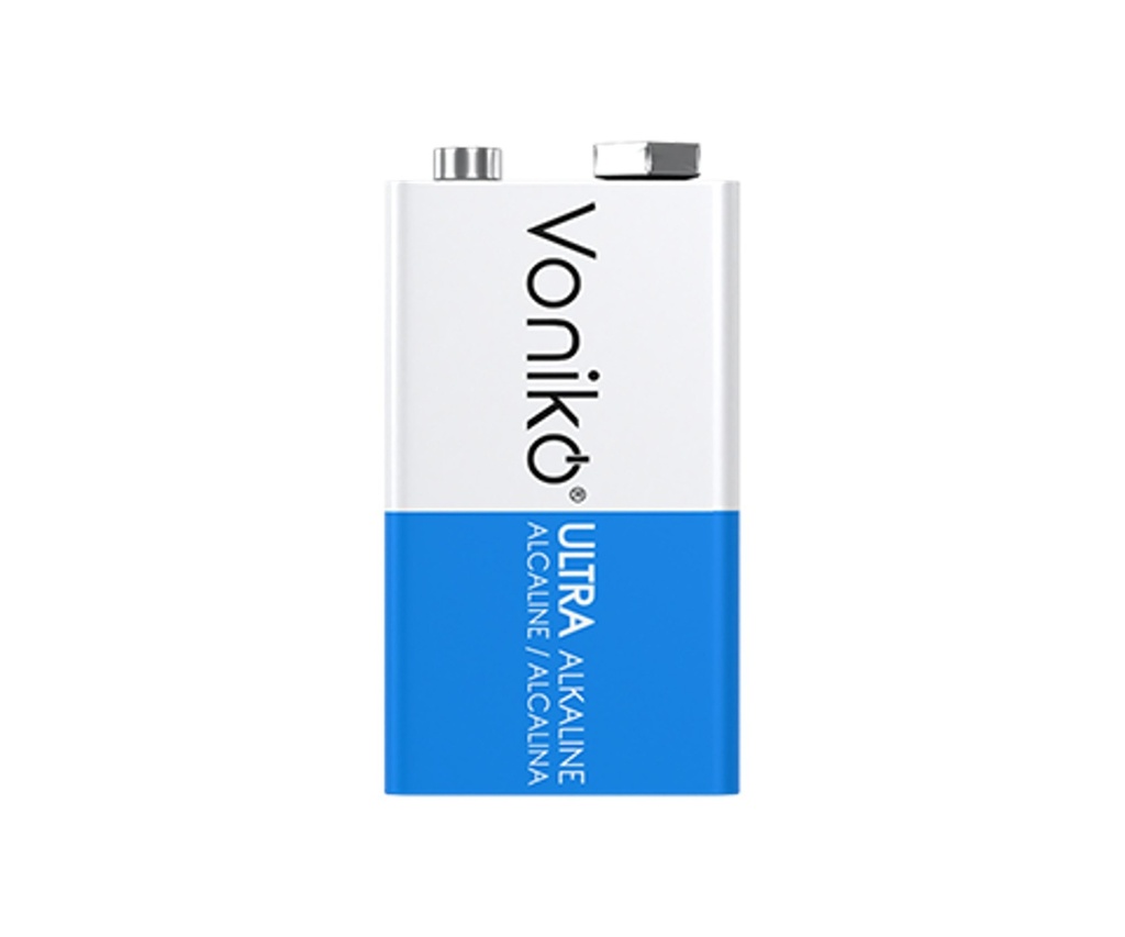 Pila 9V 6LR61 Alcalina Cuadrada