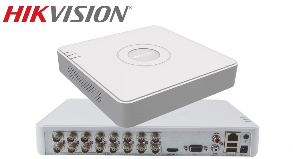 Hikvision DVR 16Ch Lite Mini 1U H.265 1 SATA