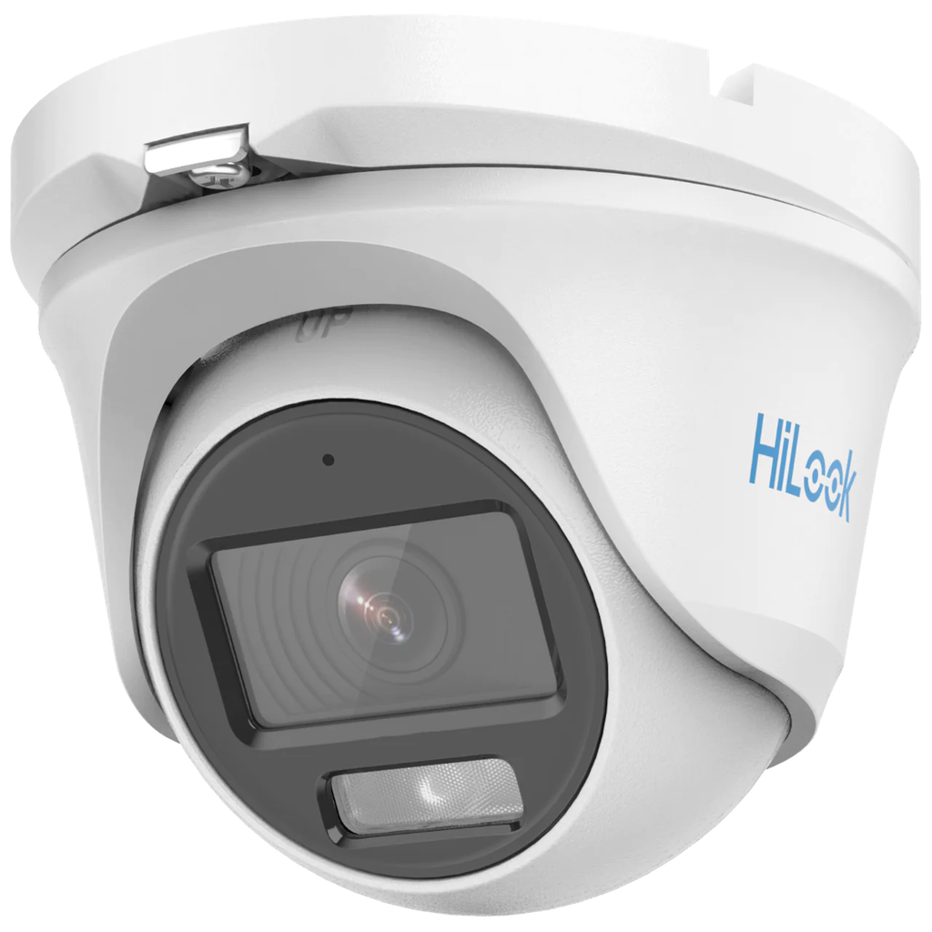 Hilook Turret 2Mpx ColorVu con Audio Metálica