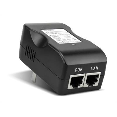 Wisnetwork Inyector Poe 48V Puerto Fast Ethernet 10/100/1000Mbps