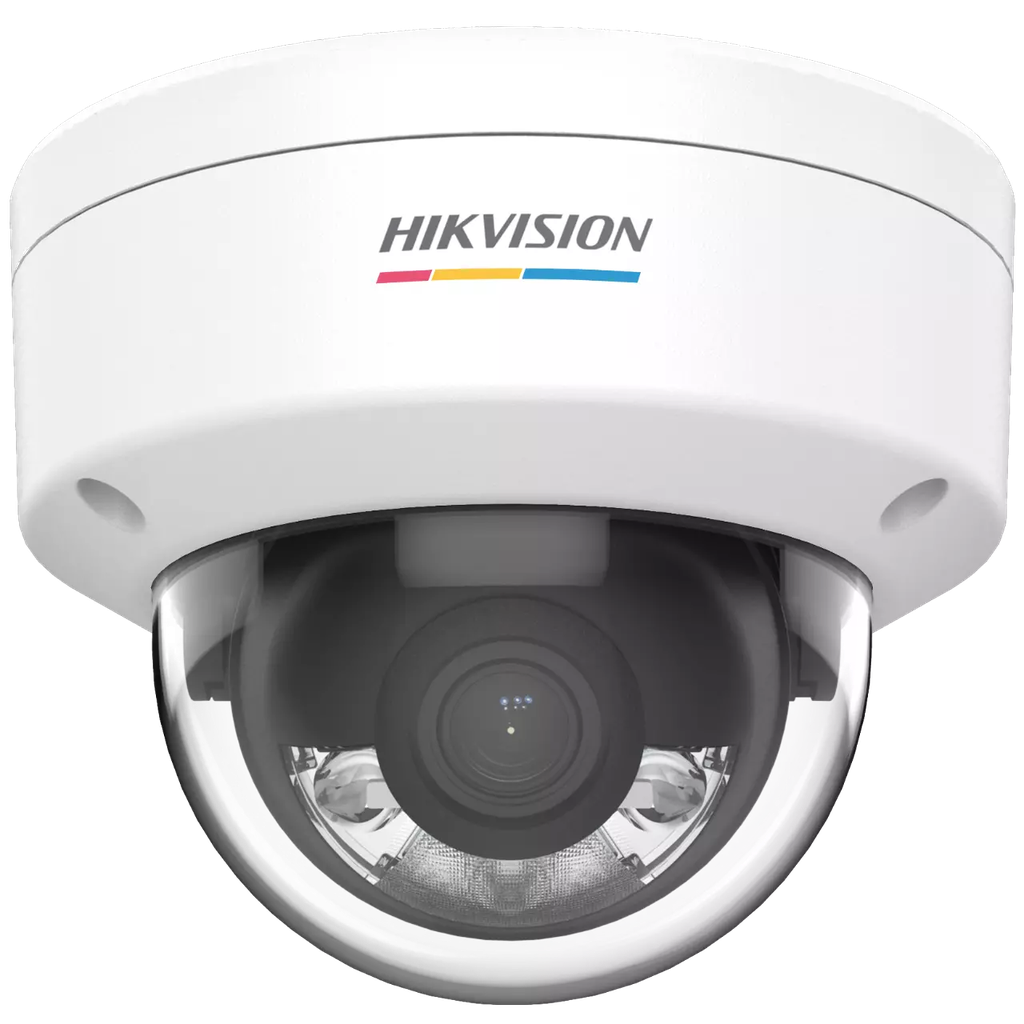 Cámara Domo Fija 4Mpx ColorVu Hikvision