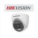 Hikvision Camara Turret 2Mpx ColorVu Fija Con Audio