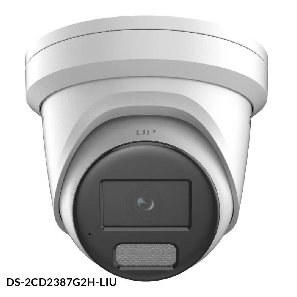 Hikvision Turret 8Mpx ColorVu Dual Light Microfono IP67