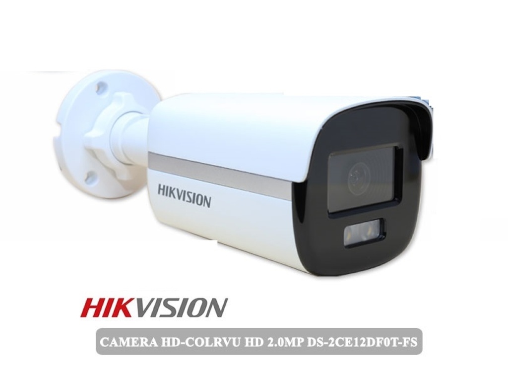 Hikvision Cámara Bullet 2Mpx ColorVu Fixed con Audio