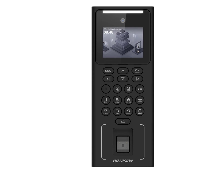 Hikvision Terminal Acceso Facial, Teclado, Huella, Tarjeta