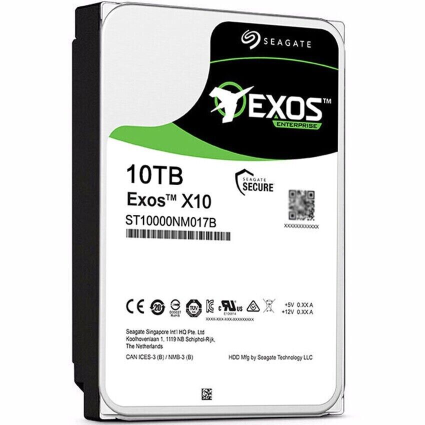 Seagate Exos 7E10 ST10000NM017B Disco Duro 10TB SATA