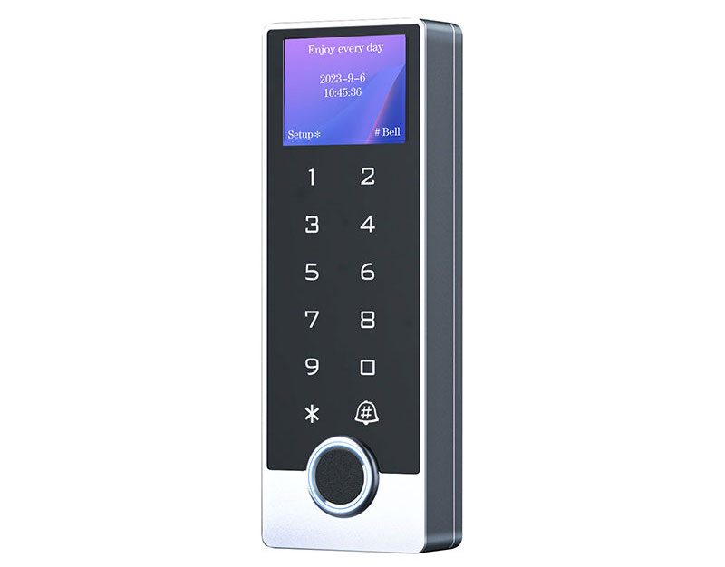 Baykus Control de Acceso con Huella y Teclado Táctil WiFi IP68