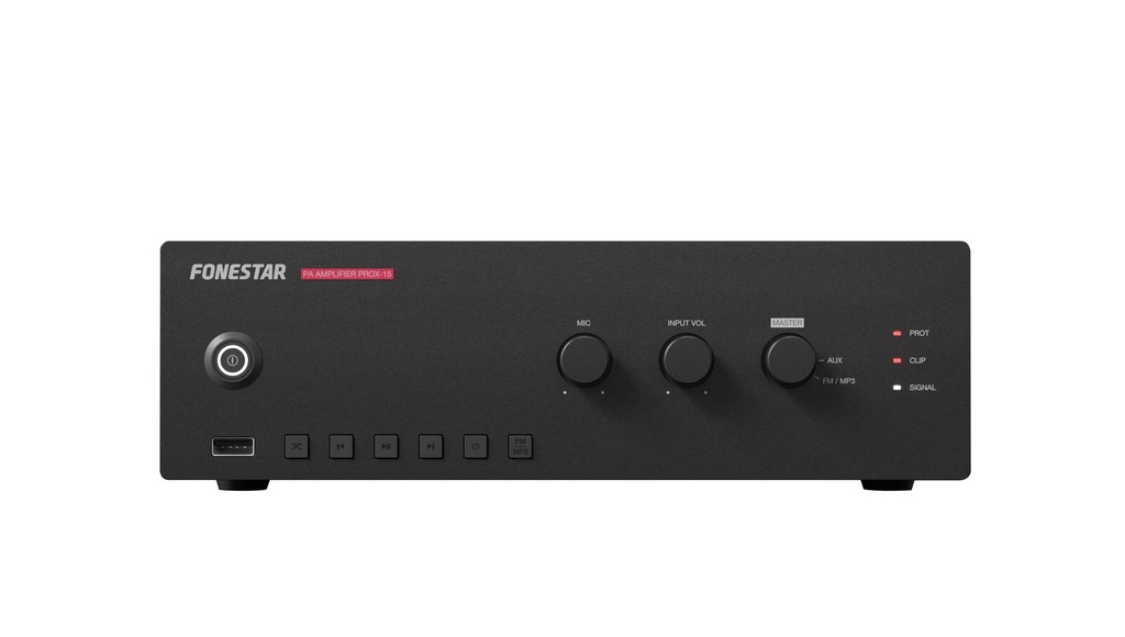 FONESTAR Amplificador de PA de Zona Única