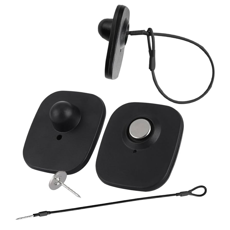 Hard Tag Separadores de Seguridad con Iman, Frecuencia AM y RF