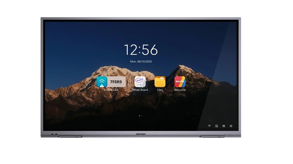 Hikvision Pantalla Interactiva 86" Android 11, 4K, Cámara 8Mpx, HDMI/VGA, Bocinas Integradas