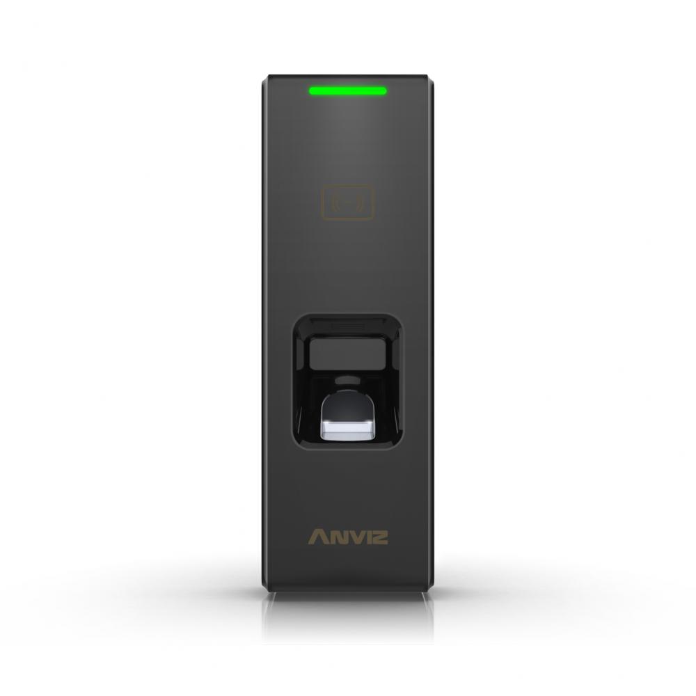 Anviz Terminal de Control de Acceso de Tarjetas y Huellas Dactilares para exteriores/ Compatible con sistema HID