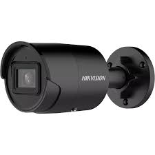 Cam. Bullet Hikvision Acusense 8Mpx./ IP67/ H.265+/ 30m IR/ microSD 128gb/ Audio (Negra)