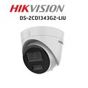 Hikvision Turret 4Mpx Dual Light con Micrófono IP67 H.265+ y Micro SD 512GB