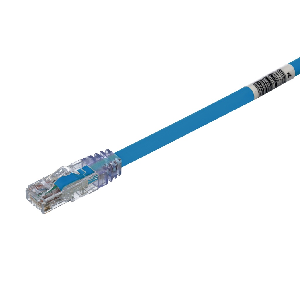 Panduit Patch Cord UTP, 24 AWG, CAT6A, 3Ft Azul