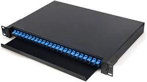 Getek Panel de Distribucion de Fibra FDP de 24 Puertos Simplex SC/UPC SM con Pigtail Incluido/ 23128-028-4