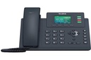 Yealink Teléfono 4 Cuentas VoIP Ethernet Gigabit Doble, PoE 802.3af