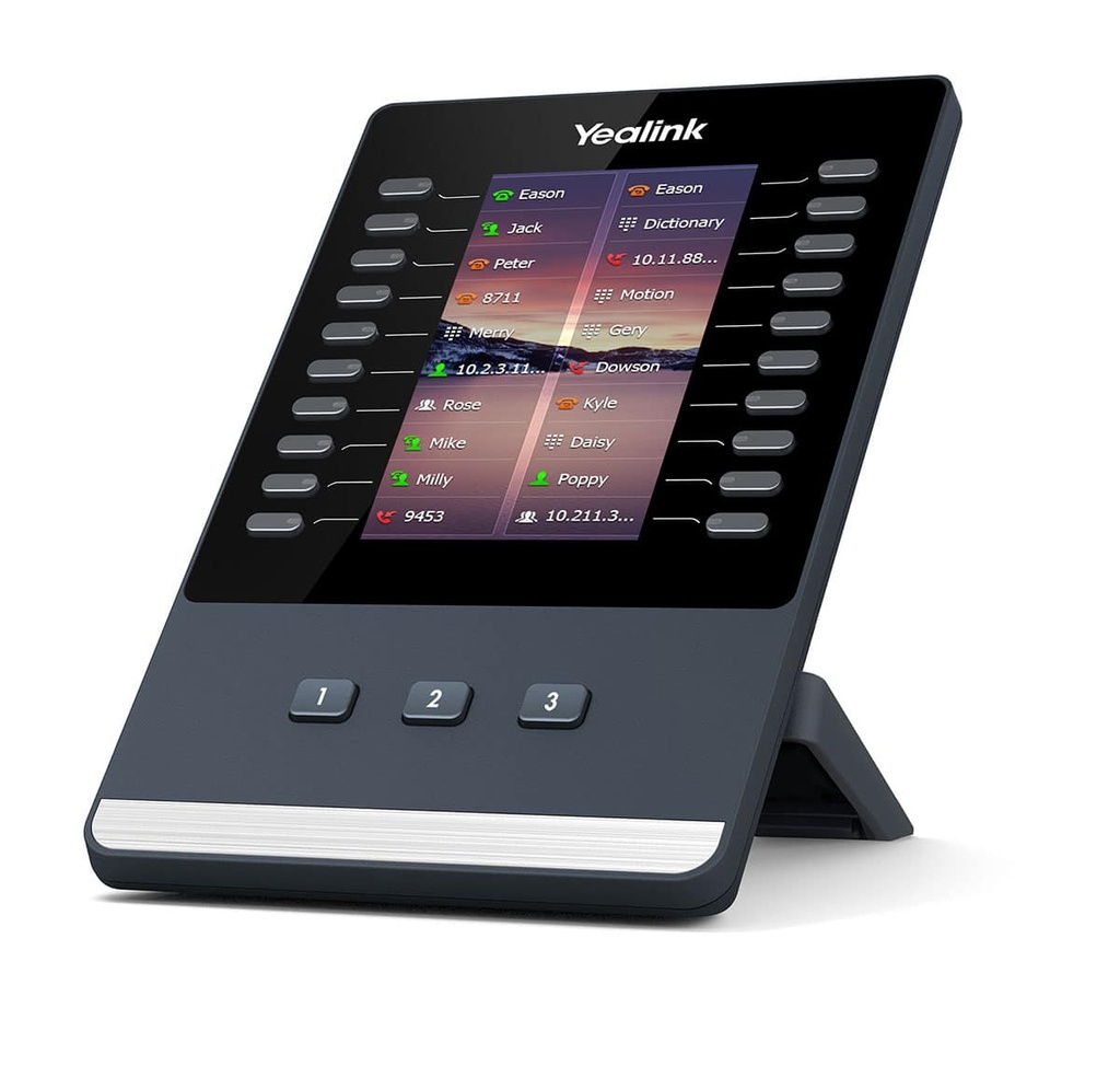 Yealink Módulo de Expansión de Color para Teléfonos IP Yealink T43U/T46U/T48U