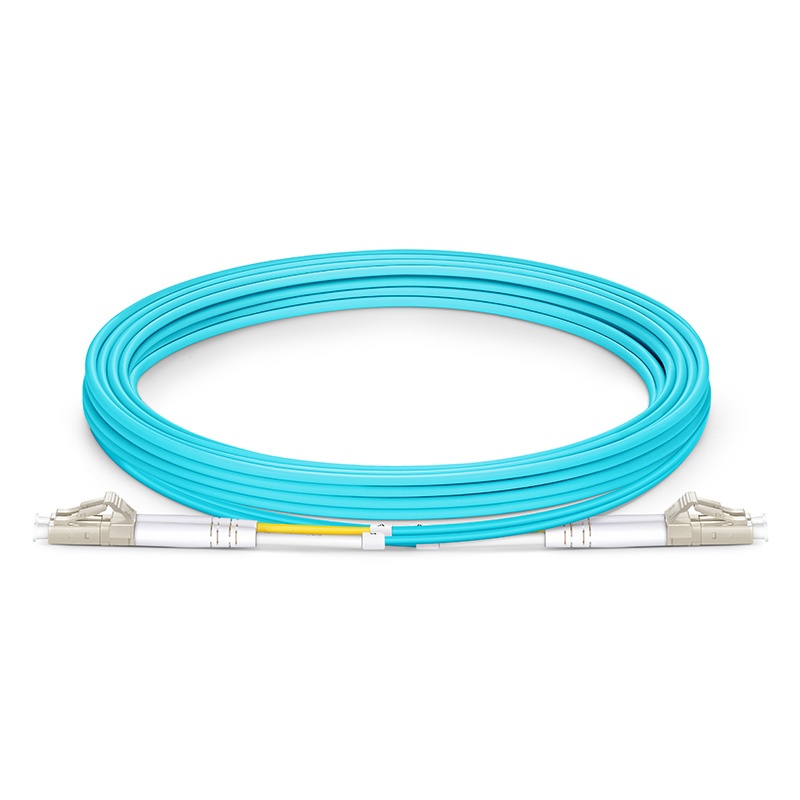 Linkbasic Patch Cord Fibra Conexion LC-LC Multimodo Duplex OM4 3 Mts