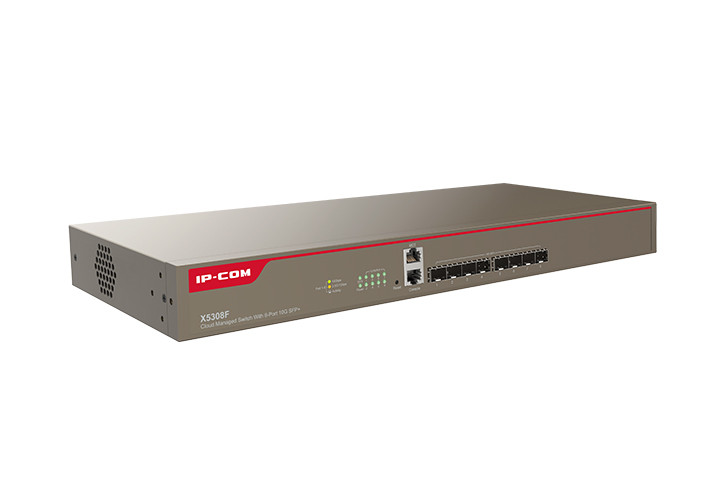 IP-COM Switch Administrable en la Nube con 8 Puertos 10G SFP+