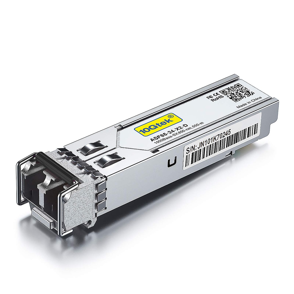 Getek 25103-028-2 GLC-SX-MM 1000Base SX Minigibic 20KM (el Par)