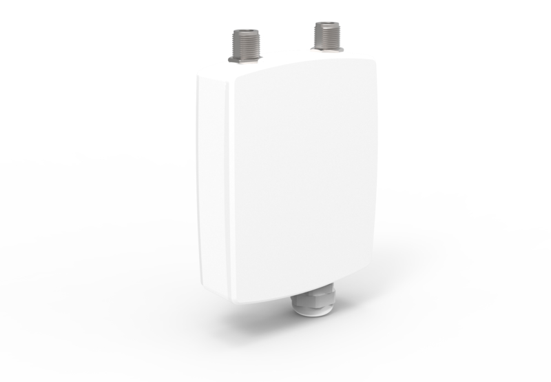 LIGO Punto de Acceso de Exterior 2.4 GHz con Soporte de Antena para PTP/PTMP