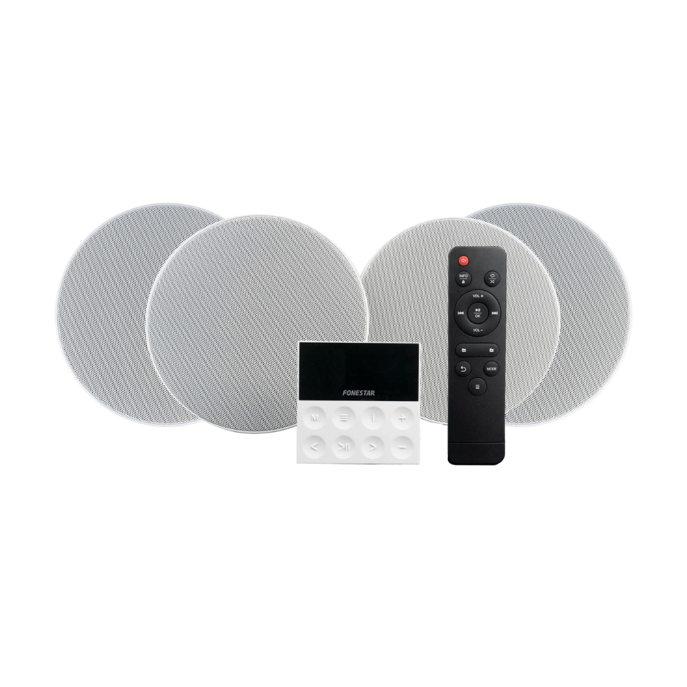 FONESTAR Kits de Sonido de 4 Parlantes