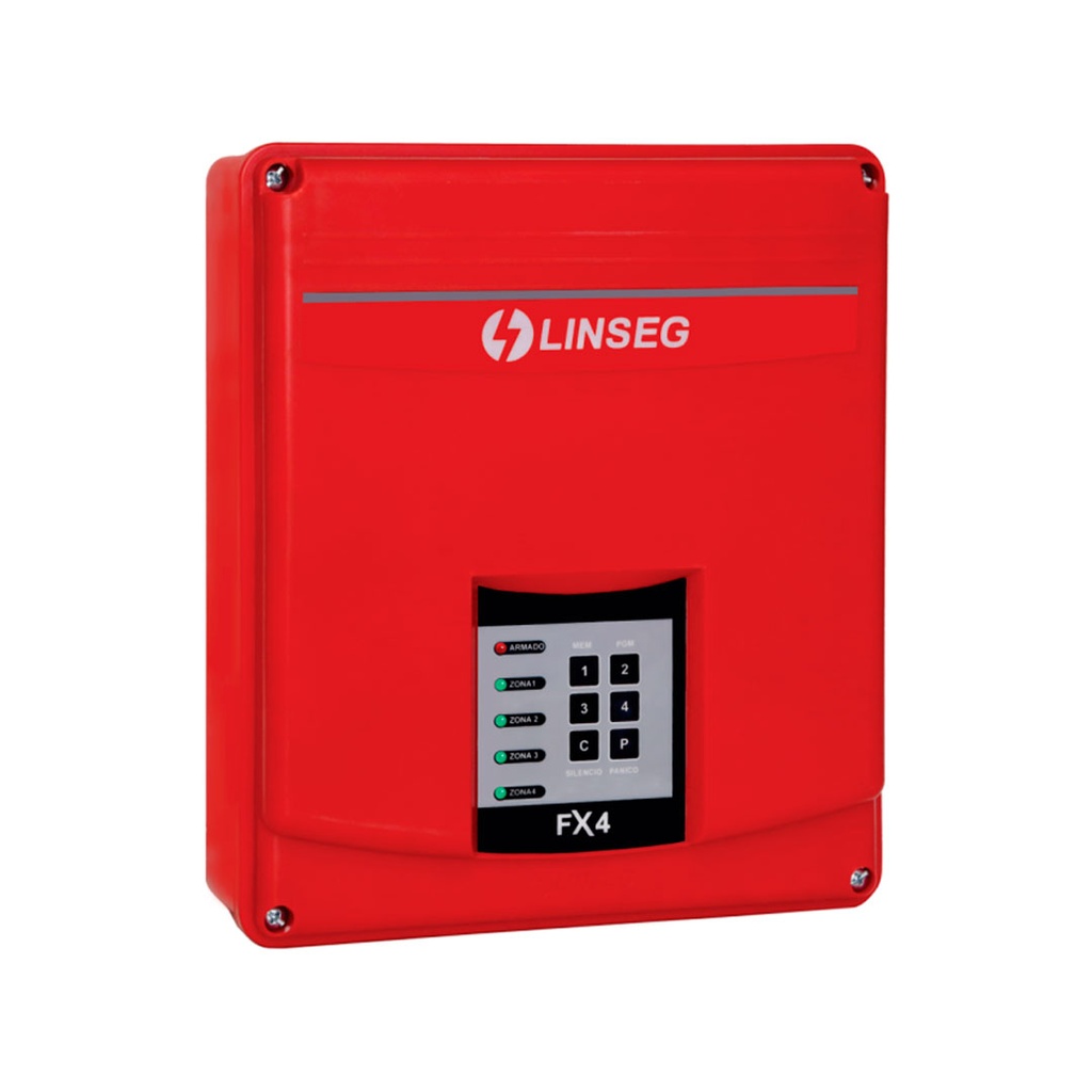 Linseg Panel de Alarma Contra Incendio FX4