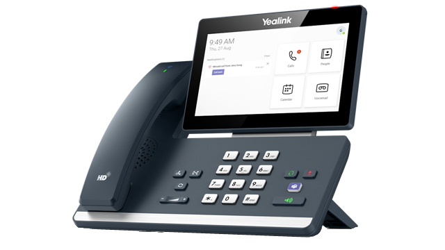 Yealink Teléfono De Escritorio Empresarial Inteligente Para Ejecutivos Y Profesionales con Sistema Android