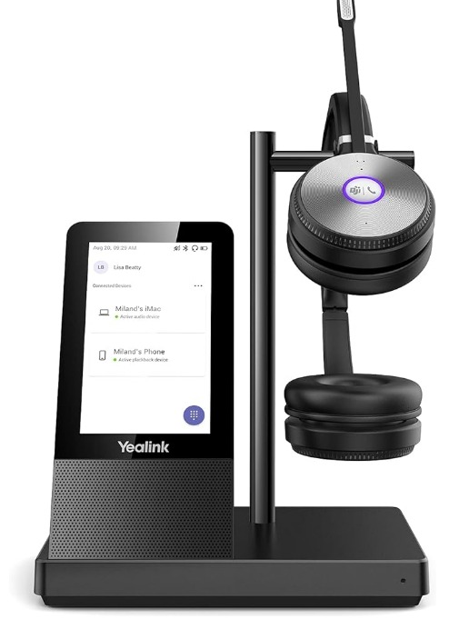 Yealink Auriculares Inalambricos DECT para Oficina