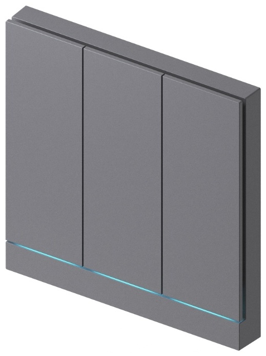 Lifesmart Interruptor de 3 Toques Gris