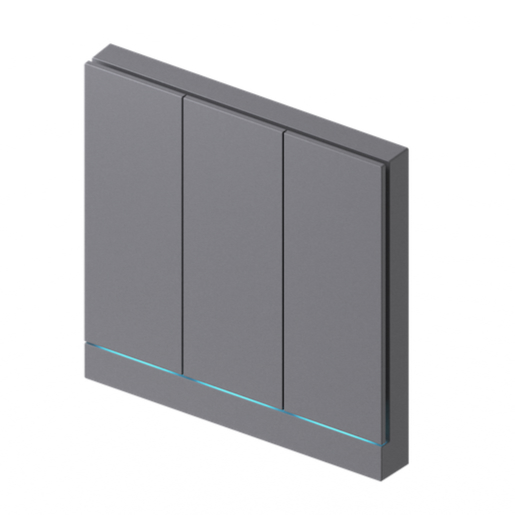 Lifesmart Interruptor de 3 Toques Gris