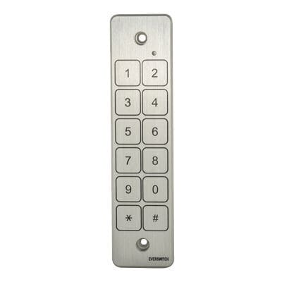 Baran Control de Acceso de Exterior con Teclado en Aluminio