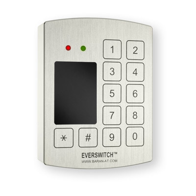 Baran Control de Acceso de Exterior con Teclado de Aluminio
