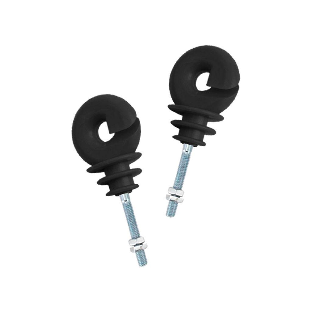 Linseg Aislador Rosca Tipo Anillo Negro