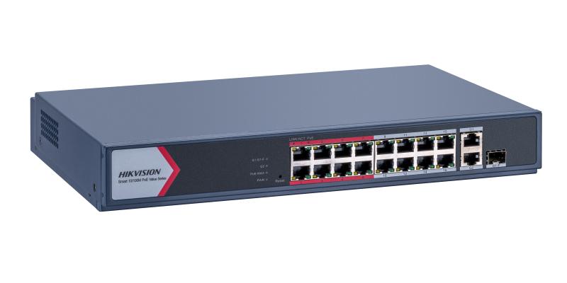 Hikvision Switch de 16 Puertos PoE