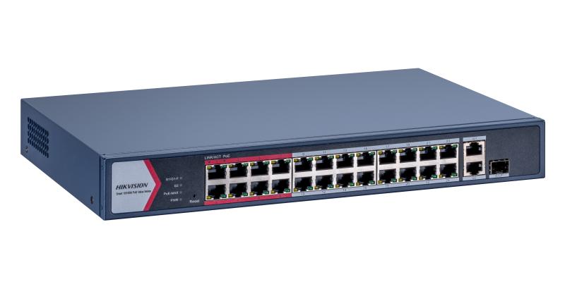 Hikvision Switch de 24 Puertos PoE