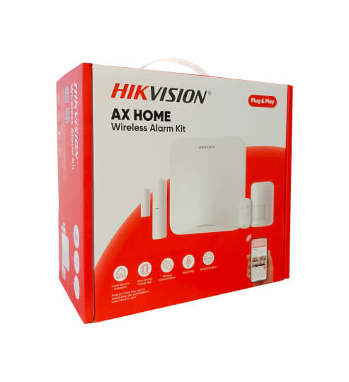 Hikvision Kit de Alarma AX Home 4G, de 16 Zonas Inalambrica