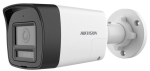 Hikvision Camara Mini Bullet 2Mpx Audio Doble Via/ Smart Hybrid Light y Strobo /IP67